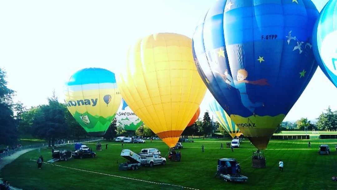 Vague de montgolfières