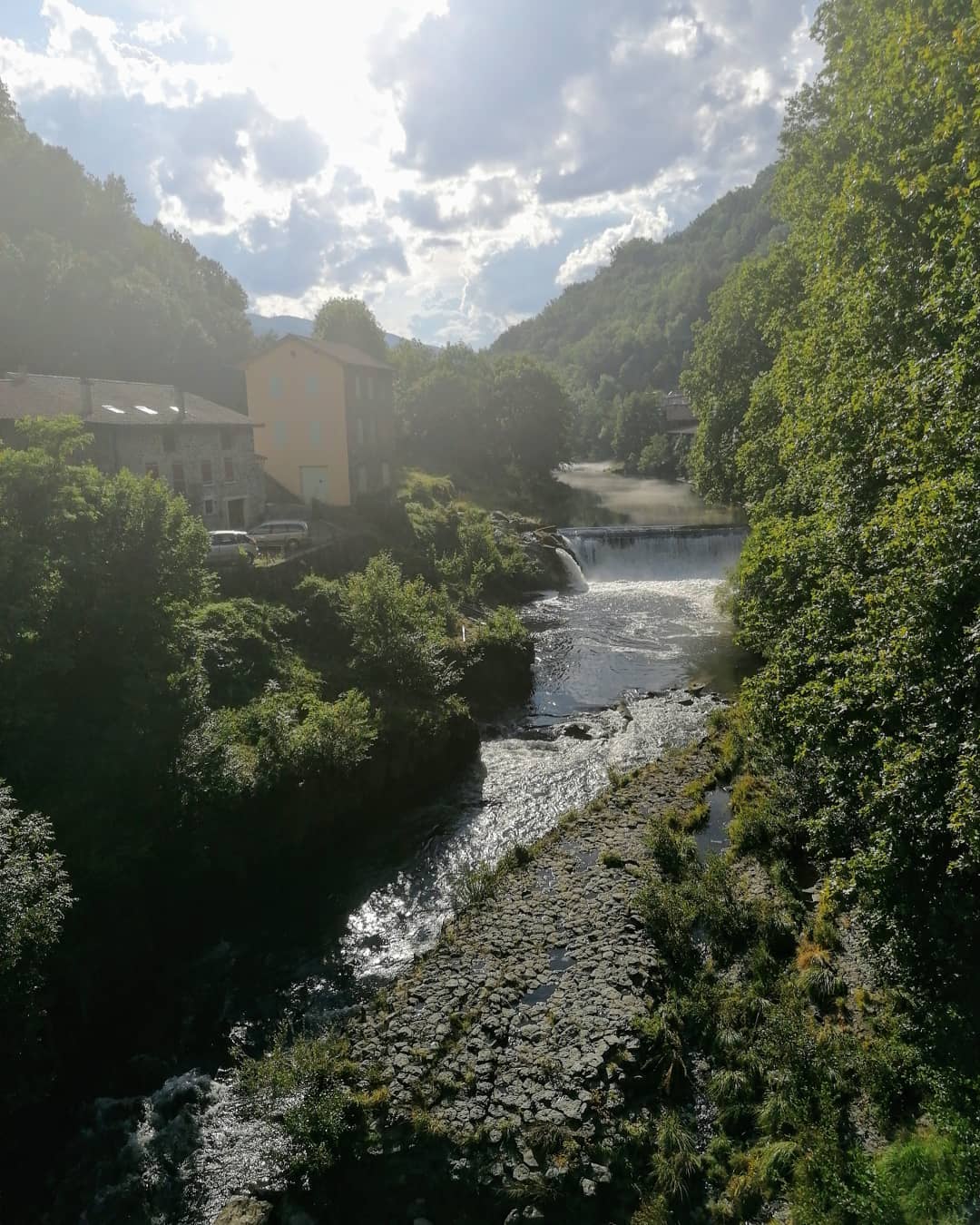 Vapeurs à Pont de Veyrières