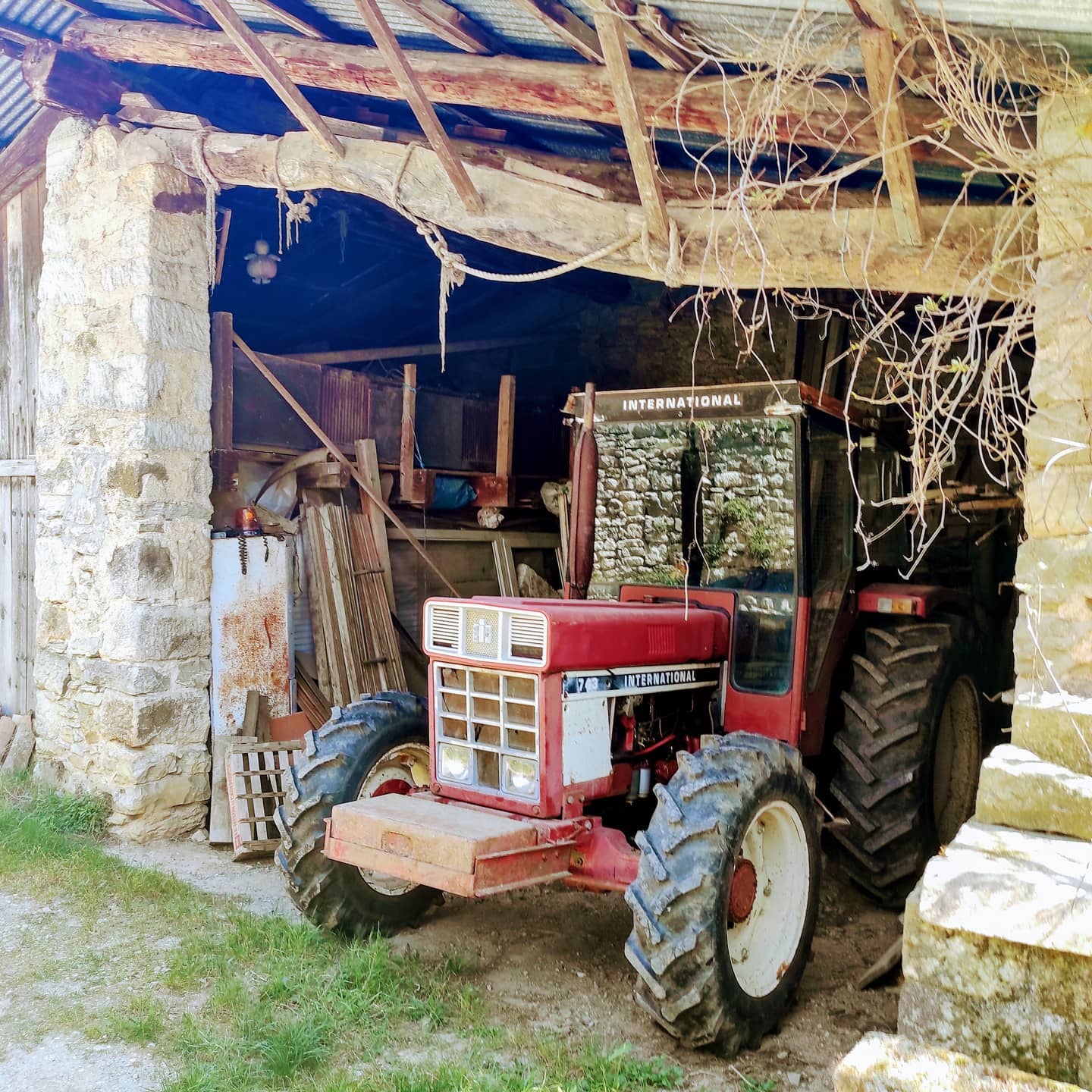 L&rsquo;international 743 au repos