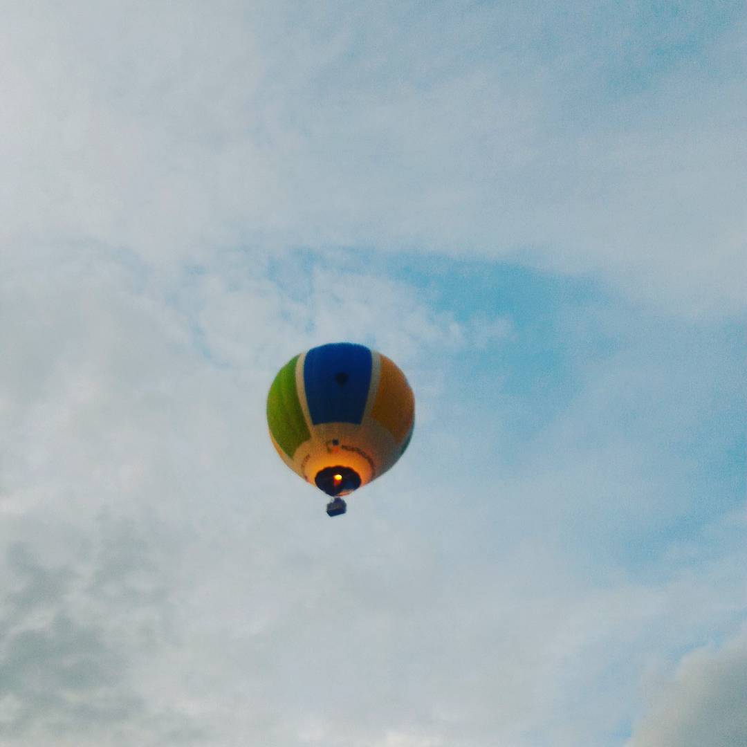 Montgolfière du matin à Annonay