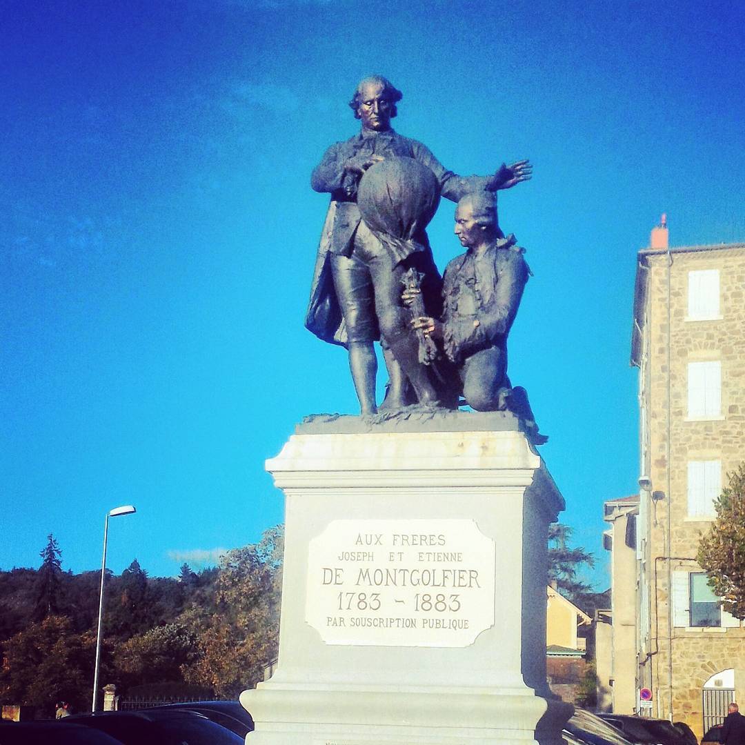 Les frères Montgolfier à Annonay