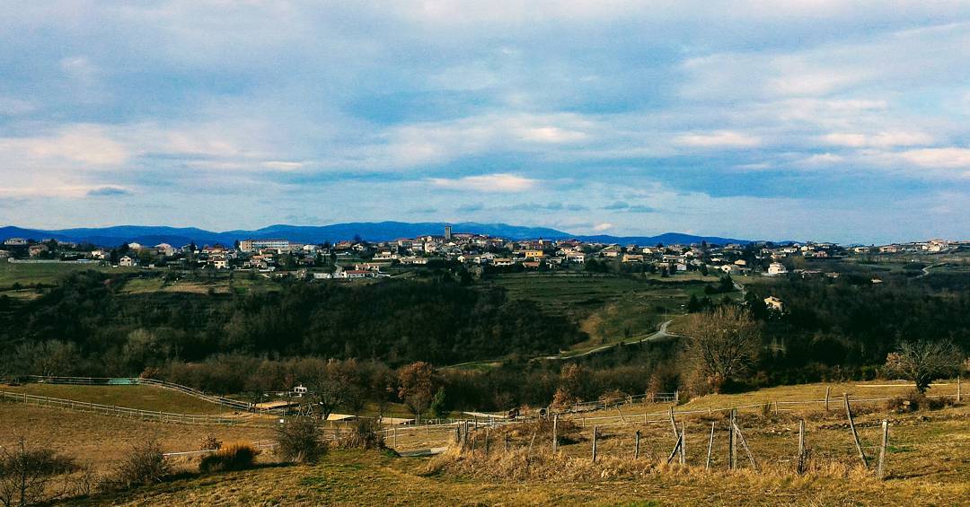 Le village d&rsquo;Ardoix en Ardèche