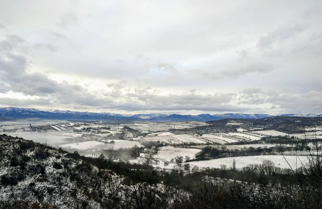 Neige sur le Tanargue