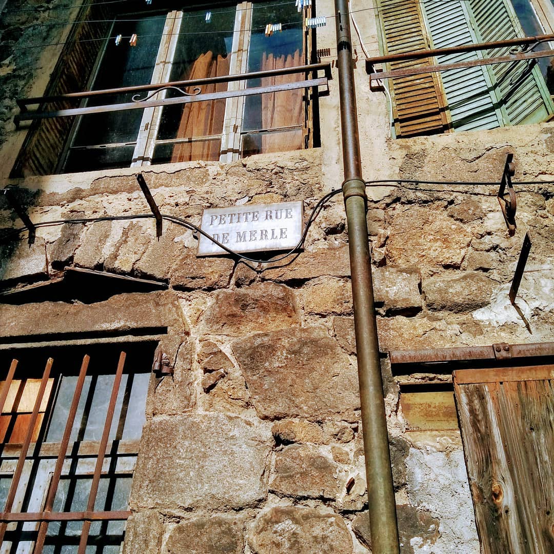 Petite rue de Merle à Annonay