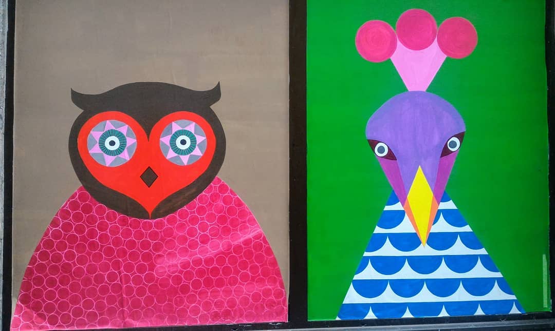 Sur les murs de Franki Kramer