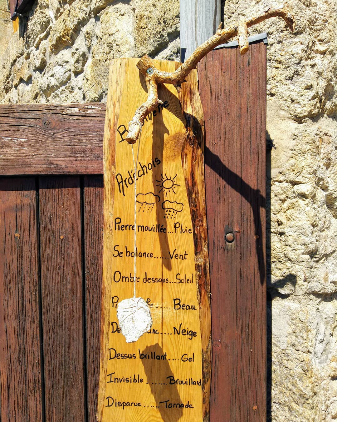 Le baromètre ardéchois