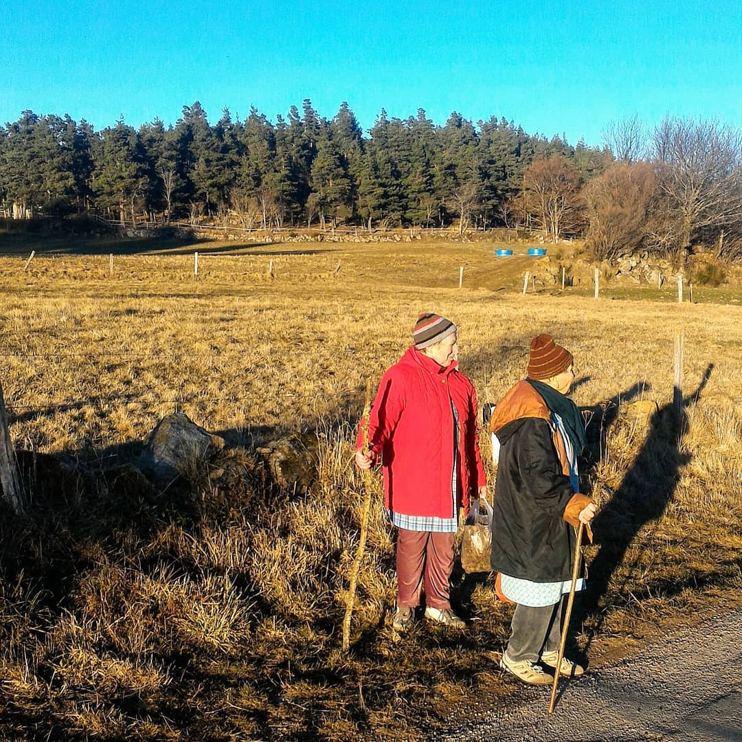 Binôme de randonneuses