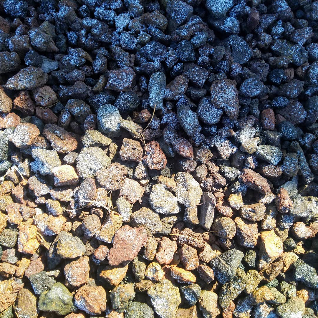 gelés blanches sur pouzzolane