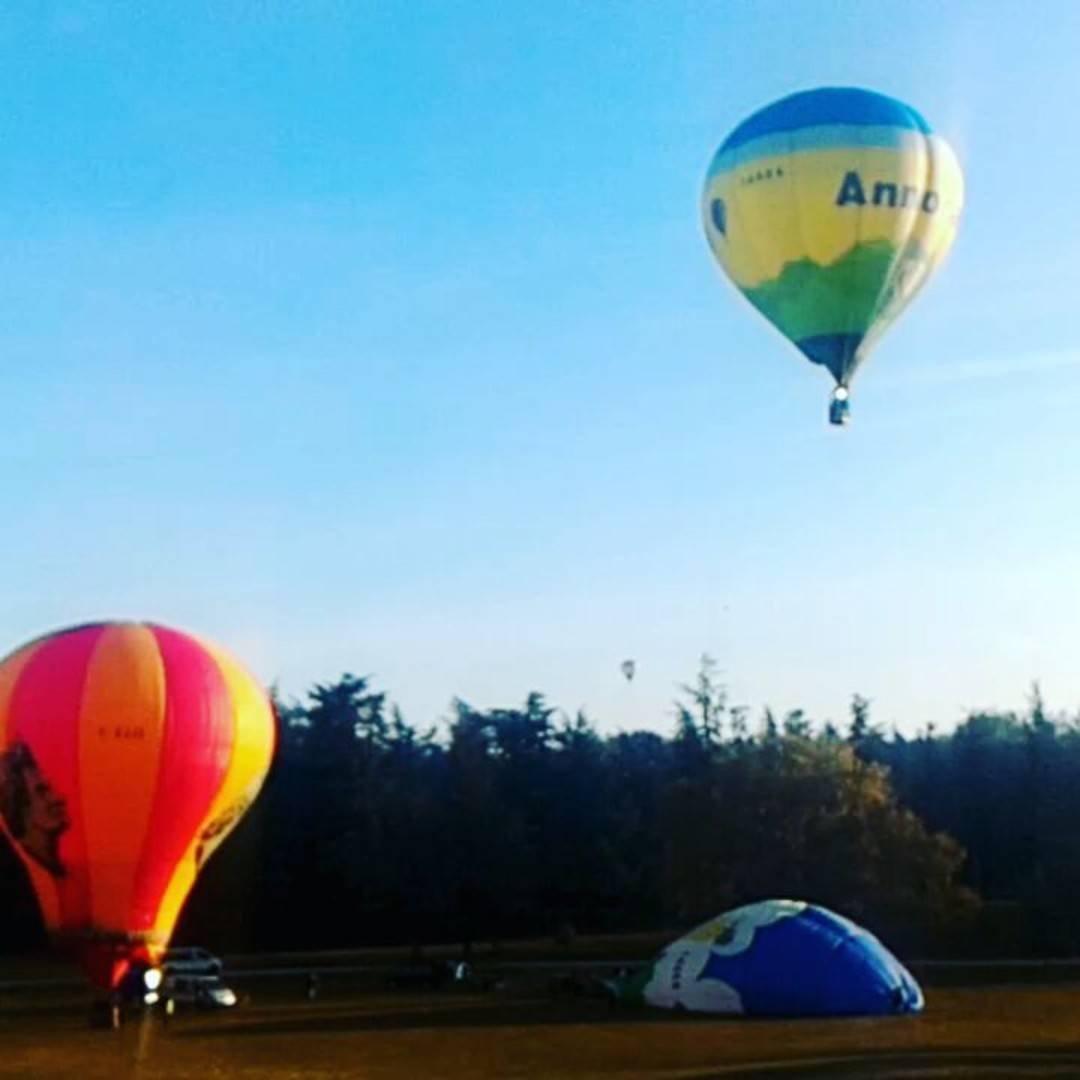Matin aérien à Déomas