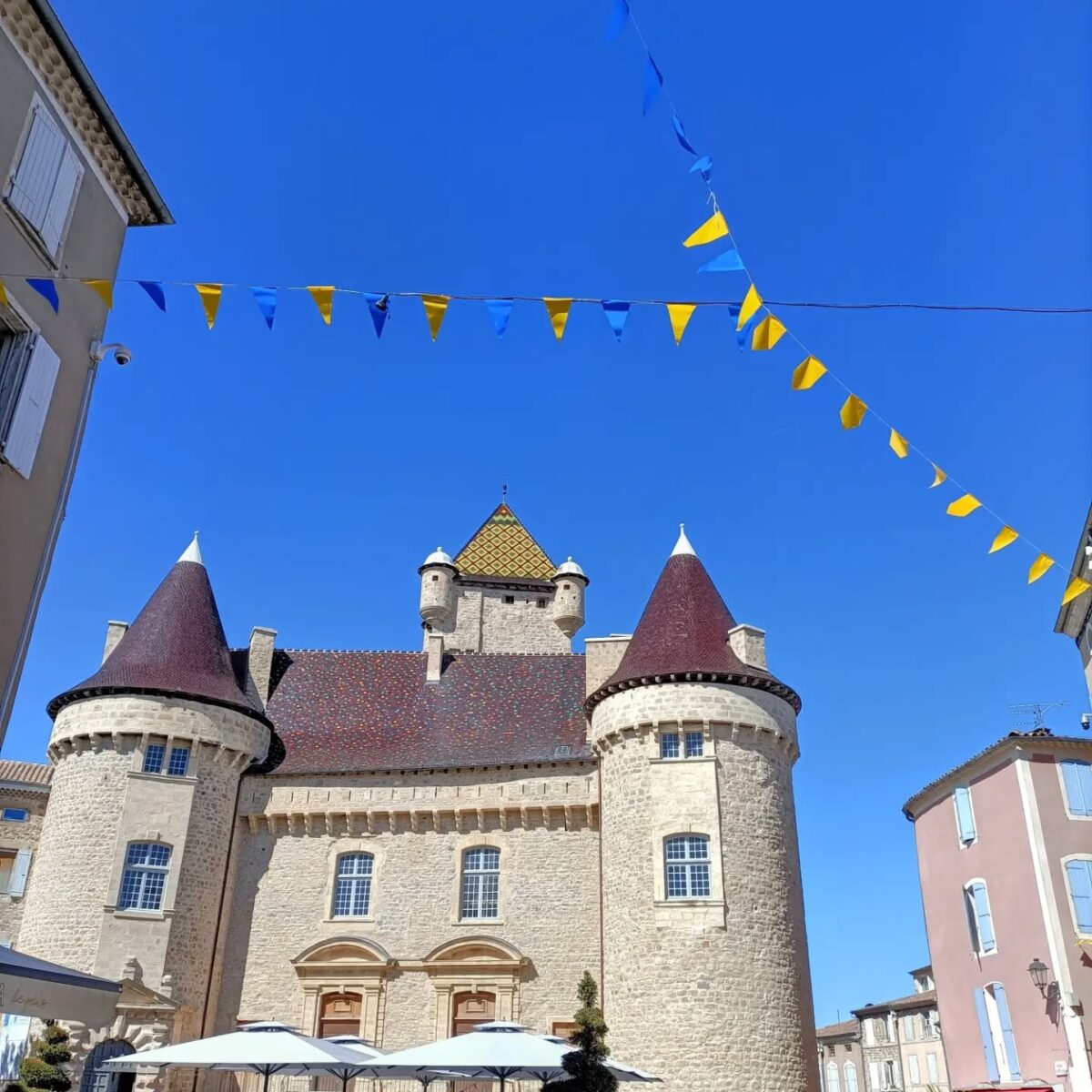 Château des Montlaur à Aubenas