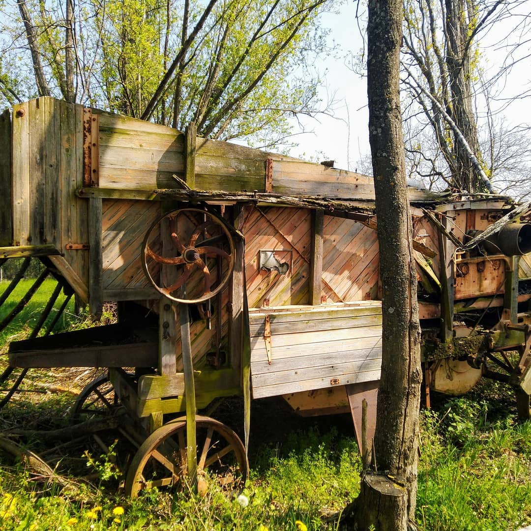 Machine agricole séculaire